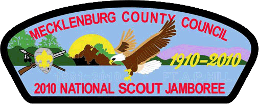 [Council Jamboree Shoulder Patch - Black Border]