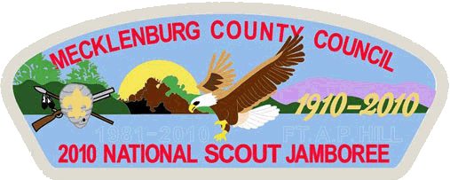 [Council Jamboree Shoulder Patch - Silver Border]